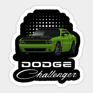 Challenger rt American Car Sticker